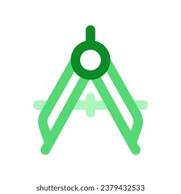 Editable compass vector icon. Stationery, technical, drawing, design, architecture. Part of a big icon set family. Perfect for web and app interfaces, presentations, infographics, etc