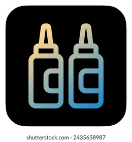 Editable condiment, sauce, ketchup vector icon. Part of a big icon set family. Perfect for web and app interfaces, presentations, infographics, etc