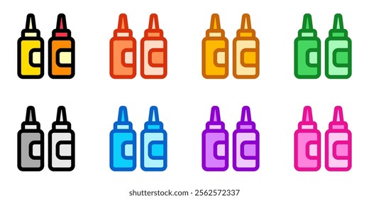 Editable condiment, sauce, ketchup vector icon. Part of a big icon set family. Perfect for web and app interfaces, presentations, infographics, etc