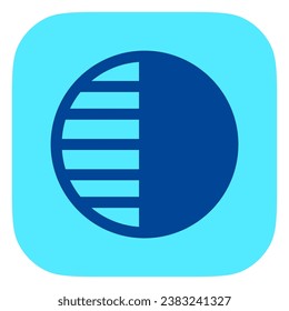 Editable contrast vector icon. Part of a big icon set family. Perfect for web and app interfaces, presentations, infographics, etc