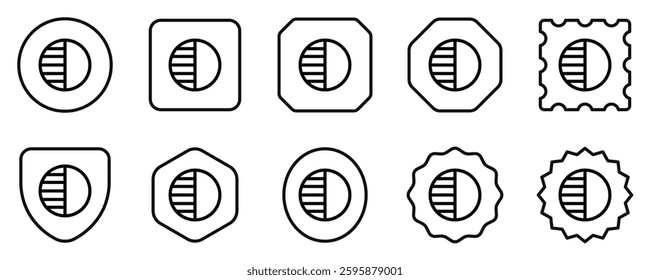Editable contrast vector icon. Part of a big icon set family. Perfect for web and app interfaces, presentations, infographics, etc