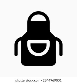 Editable cooking apron vector icon. Part of a big icon set family. Perfect for web and app interfaces, presentations, infographics, etc