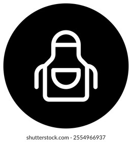 Editable cooking apron vector icon. Part of a big icon set family. Perfect for web and app interfaces, presentations, infographics, etc