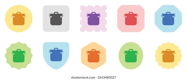 Editable cooking pot vector icon. Food, restaurant. Part of a big icon set family. Perfect for web and app interfaces, presentations, infographics, etc
