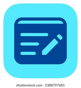 Editable copywriting vector icon. SEO, marketing, business. Part of a big icon set family. Perfect for web and app interfaces, presentations, infographics, etc