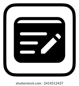Editable copywriting vector icon. SEO, marketing, business. Part of a big icon set family. Perfect for web and app interfaces, presentations, infographics, etc