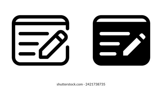 Editable copywriting vector icon. SEO, marketing, business. Part of a big icon set family. Perfect for web and app interfaces, presentations, infographics, etc