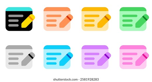 Editable copywriting vector icon. SEO, marketing, business. Part of a big icon set family. Perfect for web and app interfaces, presentations, infographics, etc