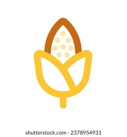 Editable corn vector icon. Farm, food, staple. Part of a big icon set family. Perfect for web and app interfaces, presentations, infographics, etc