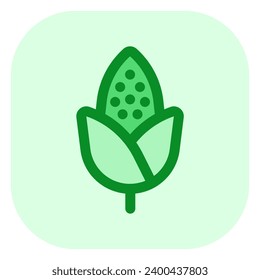 Editable corn vector icon. Farm, food, staple. Part of a big icon set family. Perfect for web and app interfaces, presentations, infographics, etc