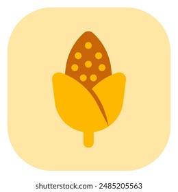 Editable corn vector icon. Farm, food, staple. Part of a big icon set family. Perfect for web and app interfaces, presentations, infographics, etc