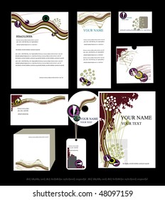 Editable corporate Identity template