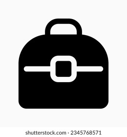 Icono de vector de caja cosmética editable. Cosméticos, maquillaje, cuidado de la piel, belleza. Parte de una familia de iconos grandes. Perfecto para interfaces web y de aplicaciones, presentaciones, infografías, etc