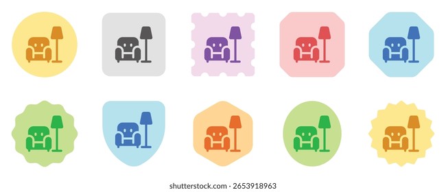 Editable couch, furniture vector icon. Property, real estate, construction, mortgage, interiors. Part of a big icon set family. Perfect for web and app interfaces, presentations, infographics, etc