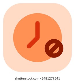 Editable countdown timer off vector icon. Part of a big icon set family. Perfect for web and app interfaces, presentations, infographics, etc