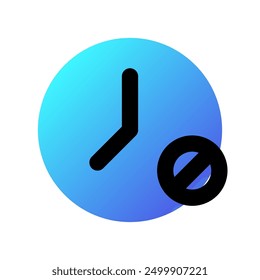 Editable countdown timer off vector icon. Part of a big icon set family. Perfect for web and app interfaces, presentations, infographics, etc