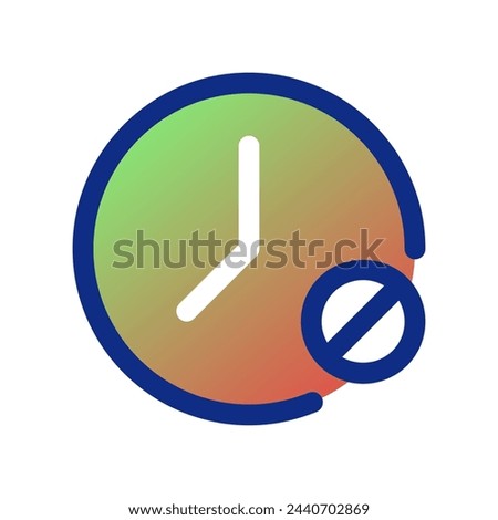 Editable countdown timer off vector icon. Part of a big icon set family. Perfect for web and app interfaces, presentations, infographics, etc