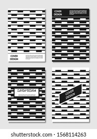 Editable cover design, A4 format. Geometric abstract background for the design of the cover, screen saver, for applications and websites, for business cards, posters and other printed products. 