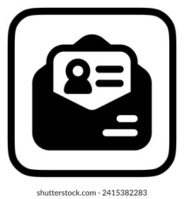 Editable cover letter, application letter, applicant, job vacancy vector icon. Work, job, office. Part of a big icon set family. Perfect for web and app interfaces, presentations, infographics, etc