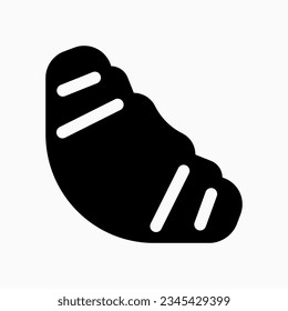 Editable croissant vector icon. Bakery, coffee shop, restaurant, drink, beverages. Part of a big icon set family. Perfect for web and app interfaces, presentations, infographics, etc