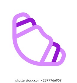 Editable croissant vector icon. Bakery, coffee shop, restaurant, drink, beverages. Part of a big icon set family. Perfect for web and app interfaces, presentations, infographics, etc