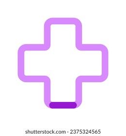 Editable cross vector icon. Part of a big icon set family. Perfect for web and app interfaces, presentations, infographics, etc