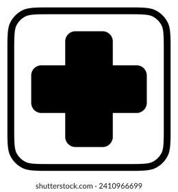 Editable cross vector icon. Part of a big icon set family. Perfect for web and app interfaces, presentations, infographics, etc