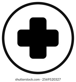 Editable cross vector icon. Part of a big icon set family. Perfect for web and app interfaces, presentations, infographics, etc