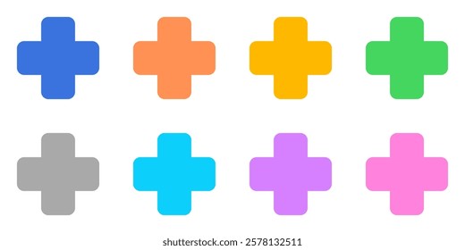 Editable cross vector icon. Part of a big icon set family. Perfect for web and app interfaces, presentations, infographics, etc