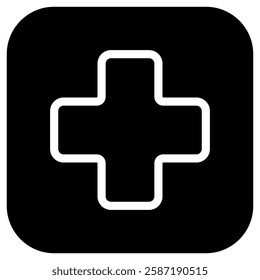 Editable cross vector icon. Part of a big icon set family. Perfect for web and app interfaces, presentations, infographics, etc