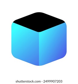 Editable cube vector icon. Part of a big icon set family. Perfect for web and app interfaces, presentations, infographics, etc