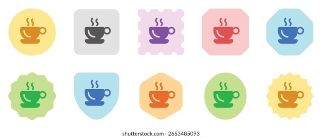 Editável uma xícara de café quente ícone vetor. Café, cafeteria, restaurante, bebida, bebidas. Parte de uma grande família de conjuntos de ícones. Perfeito para interfaces web e app, apresentações, infográficos, etc