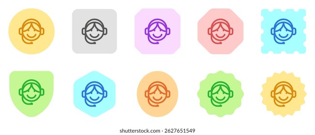 Editable customer service vector icon. Part of a big icon set family. Perfect for web and app interfaces, presentations, infographics, etc