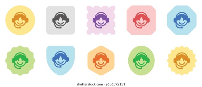 Editable customer service vector icon. Part of a big icon set family. Perfect for web and app interfaces, presentations, infographics, etc
