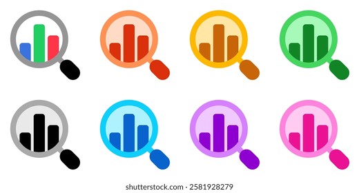 Editable data analysis vector icon. SEO, marketing, business. Part of a big icon set family. Perfect for web and app interfaces, presentations, infographics, etc