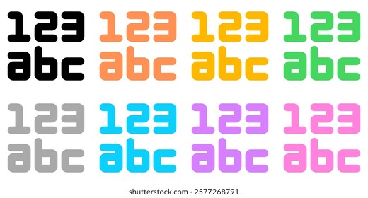 Editable data format alphabet number vector icon. Part of a big icon set family. Perfect for web and app interfaces, presentations, infographics, etc