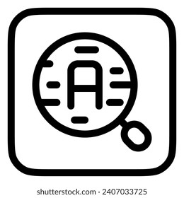 Editable data research vector icon. SEO, marketing, business. Part of a big icon set family. Perfect for web and app interfaces, presentations, infographics, etc