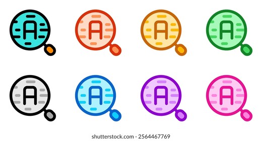 Editable data research vector icon. SEO, marketing, business. Part of a big icon set family. Perfect for web and app interfaces, presentations, infographics, etc