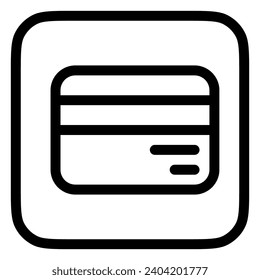 Editable debit card, credit card, payment vector icon. Part of a big icon set family. Finance, business, investment, accounting. Perfect for web and app interfaces, presentations, infographics, etc