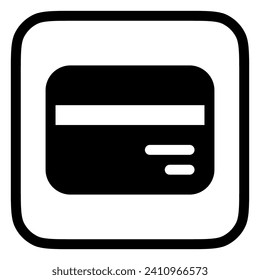 Editable debit card, credit card, payment vector icon. Part of a big icon set family. Finance, business, investment, accounting. Perfect for web and app interfaces, presentations, infographics, etc