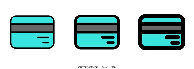 Editable debit card, credit card, payment vector icon. Part of a big icon set family. Finance, business, investment, accounting. Perfect for web and app interfaces, presentations, infographics, etc