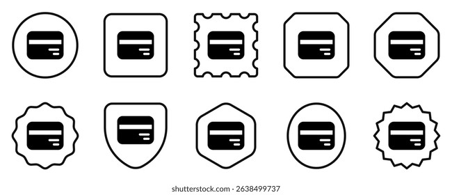 Editable debit card, credit card, payment vector icon. Part of a big icon set family. Finance, business, investment, accounting. Perfect for web and app interfaces, presentations, infographics, etc