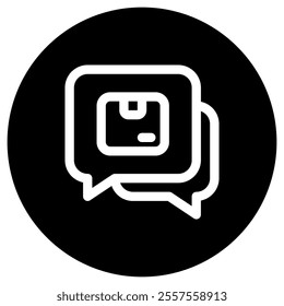 Editable delivery customer support vector icon. Shipping, delivery, e-commerce, logistics. Part of a big icon set family. Perfect for web and app interfaces, presentations, infographics, etc