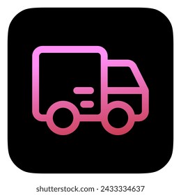 Editable delivery truck vector icon. Part of a big icon set family. Perfect for web and app interfaces, presentations, infographics, etc