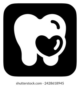 Editable dental care vector icon. Dentistry, healthcare, medical. Part of a big icon set family. Perfect for web and app interfaces, presentations, infographics, etc