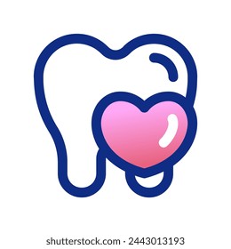 Editable dental care vector icon. Dentistry, healthcare, medical. Part of a big icon set family. Perfect for web and app interfaces, presentations, infographics, etc