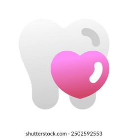 Icono editable del Vector del cuidado dental. Odontología, sanidad, medicina. Parte de una gran familia de iconos. Perfecto para interfaces de Web y App, presentaciones, infografías, etc
