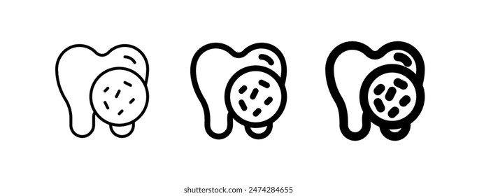 Editable dental checkup vector icon. Dentistry, healthcare, medical. Part of a big icon set family. Perfect for web and app interfaces, presentations, infographics, etc