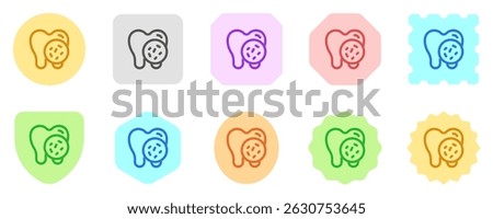 Editable dental checkup vector icon. Dentistry, healthcare, medical. Part of a big icon set family. Perfect for web and app interfaces, presentations, infographics, etc