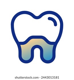 Editable dental crown vector icon. Dentistry, healthcare, medical. Part of a big icon set family. Perfect for web and app interfaces, presentations, infographics, etc